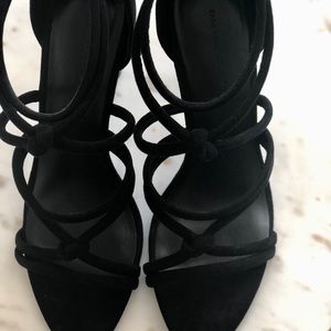 Zara strappy high heeled sandals